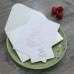 Simple Style Embossing Invitation Foiling Card Customized